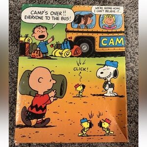 Vintage 1975 Snoopy & Friends CAMP'S OVER Jigsaw Puzzle 63 Large Pieces Sealed